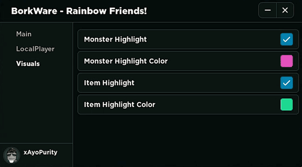 Rainbow Friends Script GUI