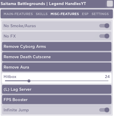 Saitama Battlegrounds Script GUI